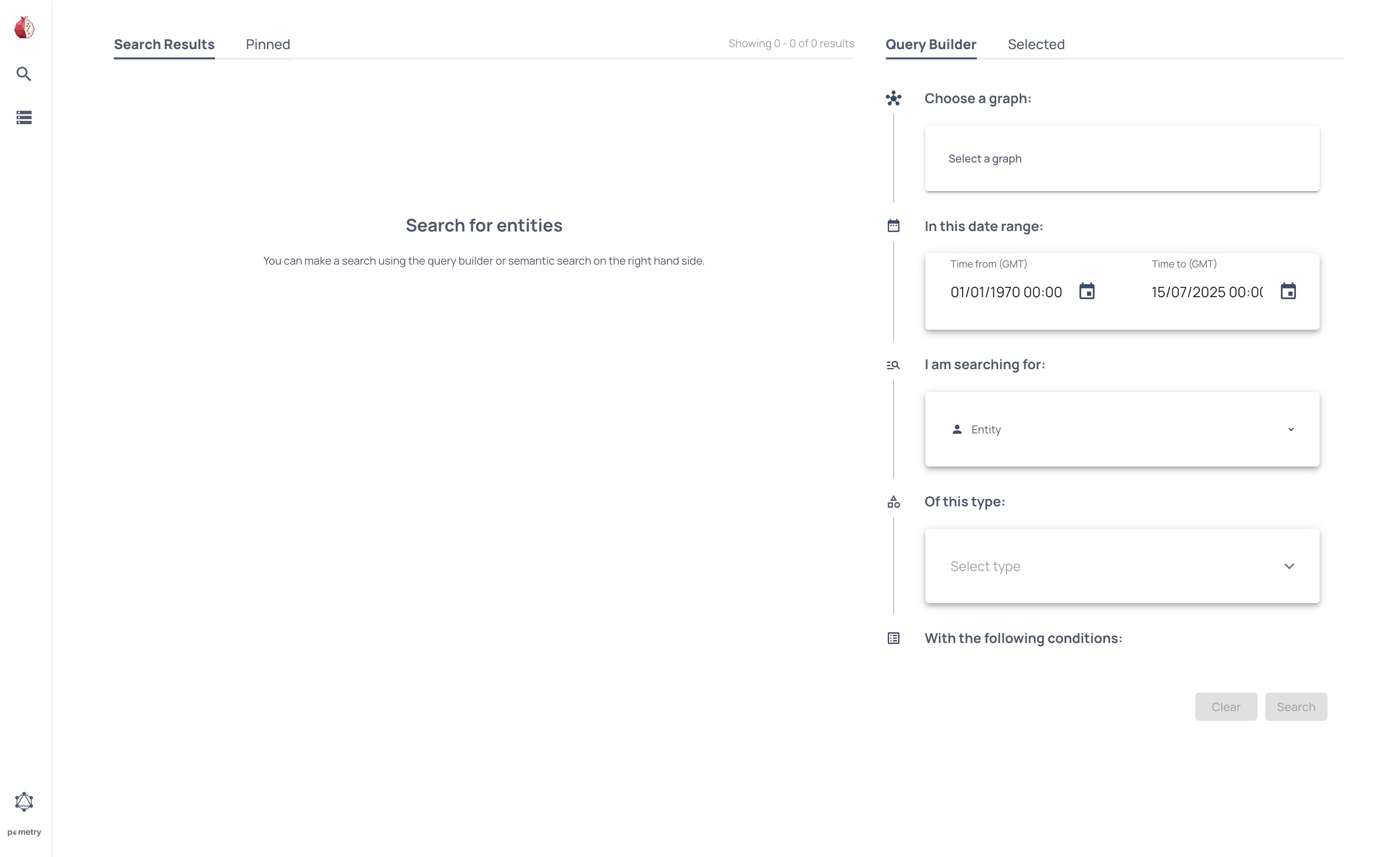 UI Search page